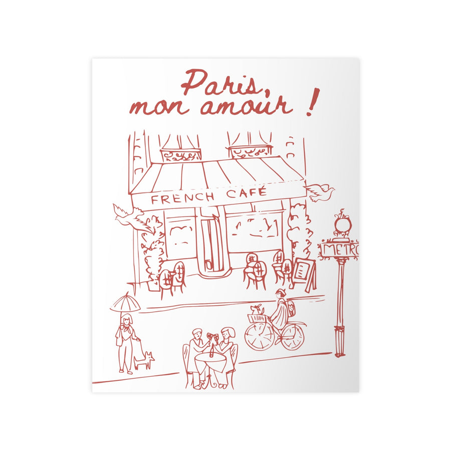Affiche "Paris Mon Amour" - MoodElle