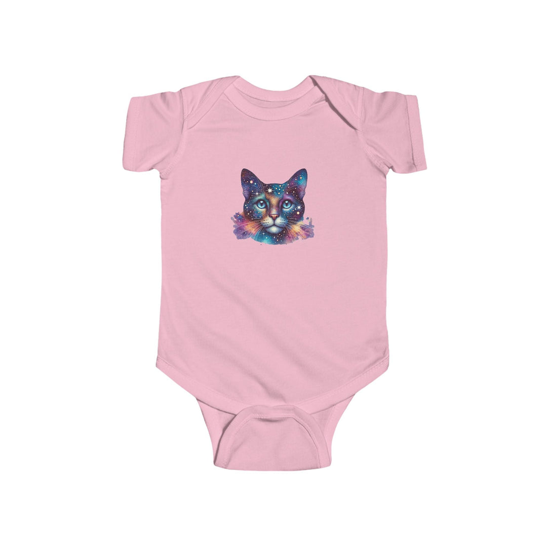 Body bébé chat galaxie – “Space Cat” – Body coton doux à pressions, cadeau naissance - MoodElle