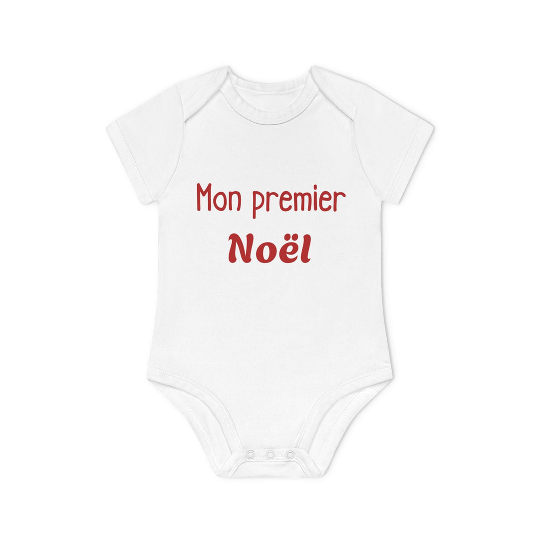 Body bébé “Mon premier Noël” – tenue de Noël bébé – idée cadeau naissance festive - MoodElle