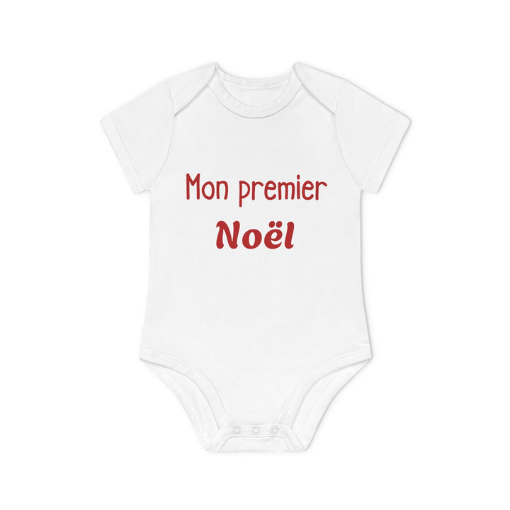 Body bébé “Mon premier Noël” – tenue de Noël bébé – idée cadeau naissance festive - MoodElle
