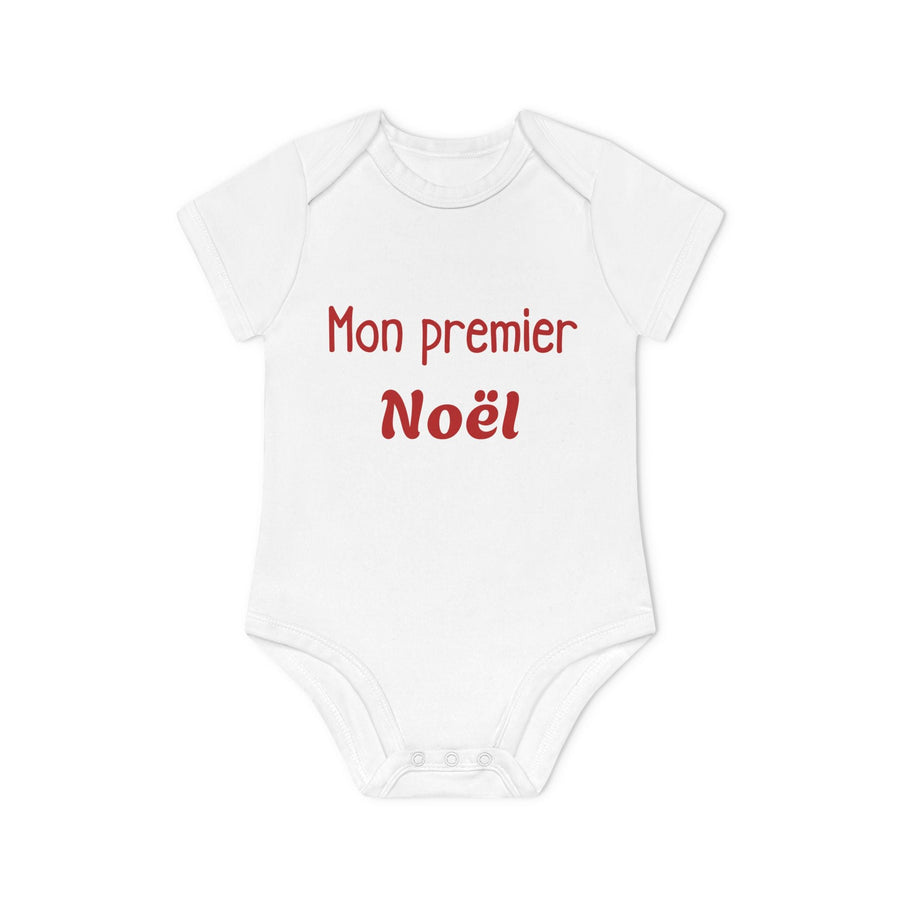 Body bébé “Mon premier Noël” – tenue de Noël bébé – idée cadeau naissance festive - MoodElle