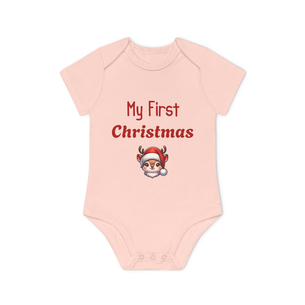 Body bébé “My First Christmas” – premier Noël bébé – idée cadeau de Noël adorable - MoodElle