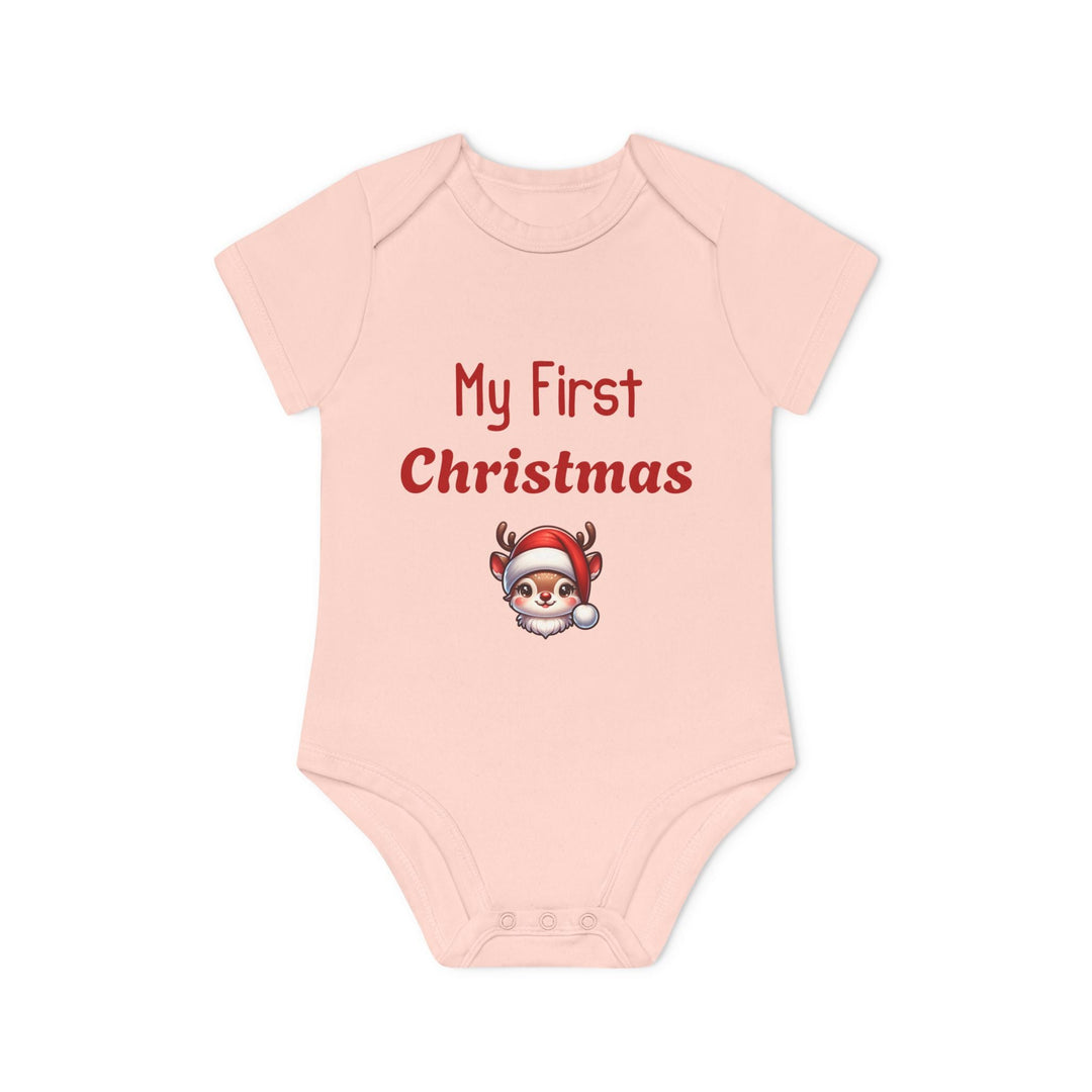 Body bébé “My First Christmas” – premier Noël bébé – idée cadeau de Noël adorable - MoodElle
