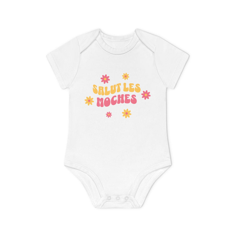 Body bébé “Salut les moches” – Cadeau naissance drôle – Body humoristique original - MoodElle
