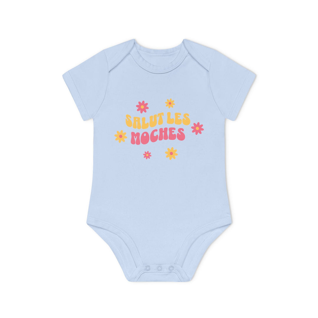 Body bébé “Salut les moches” – Cadeau naissance drôle – Body humoristique original - MoodElle