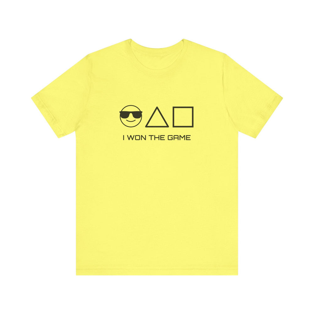 FR - T-shirt - I won the game - MoodElle