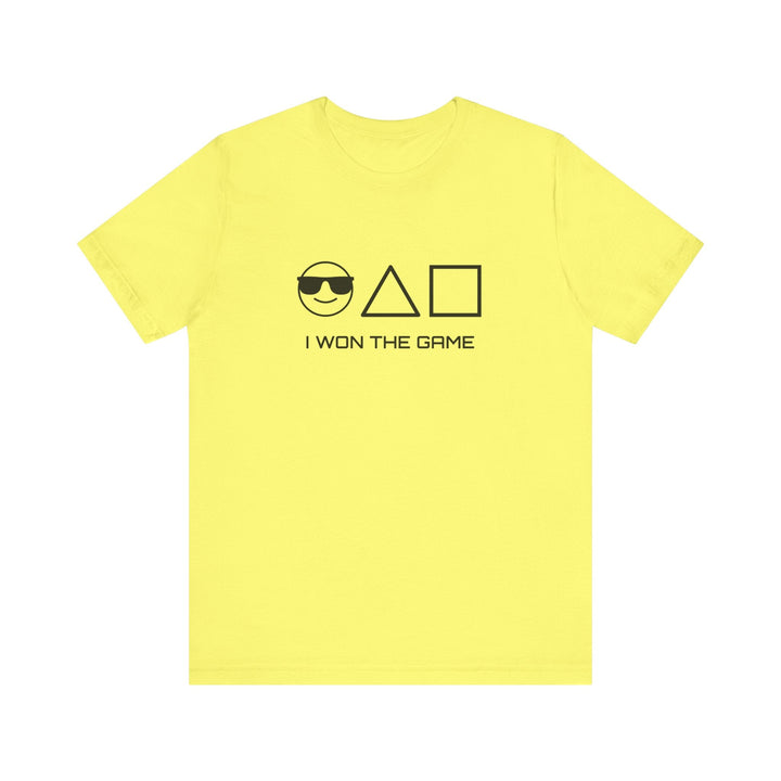 FR - T-shirt - I won the game - MoodElle