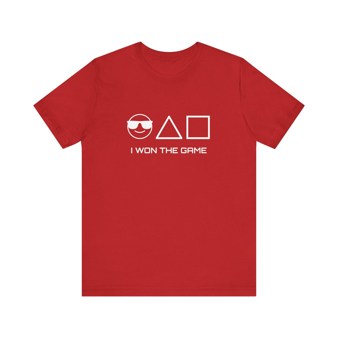 FR - T-shirt - I won the game - MoodElle