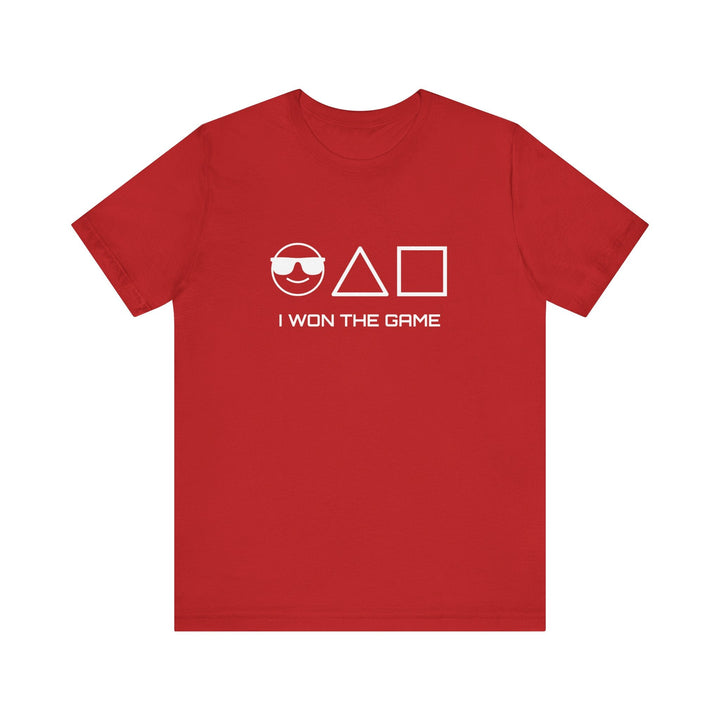 FR - T-shirt - I won the game - MoodElle