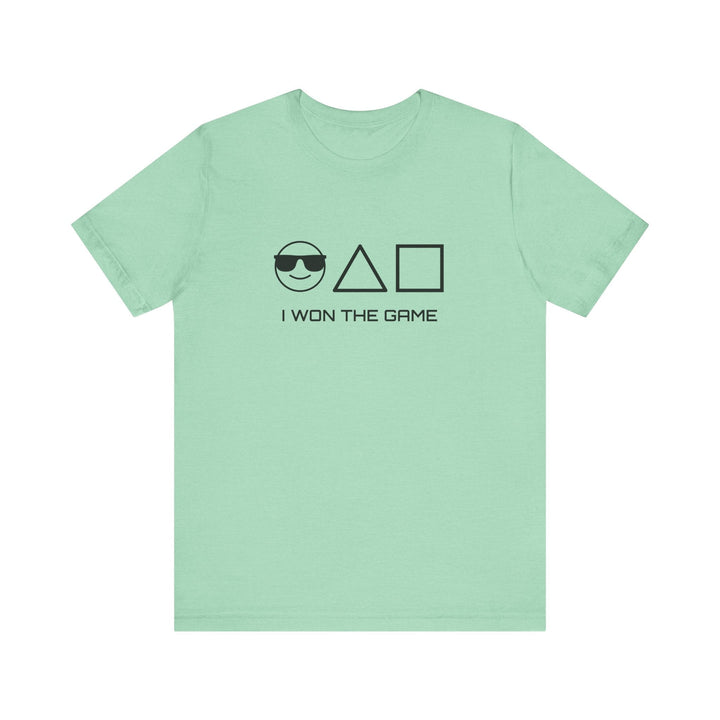 FR - T-shirt - I won the game - MoodElle