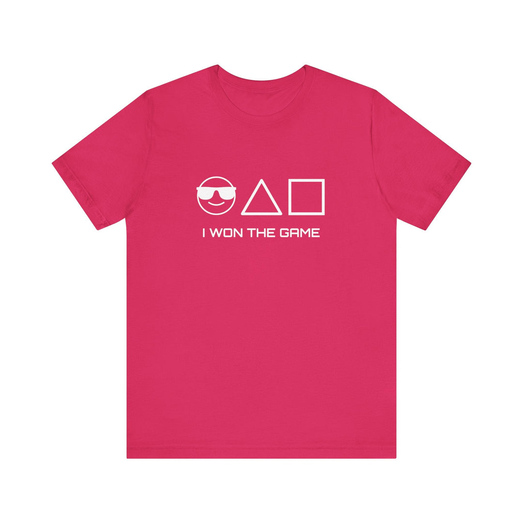 FR - T-shirt - I won the game - MoodElle