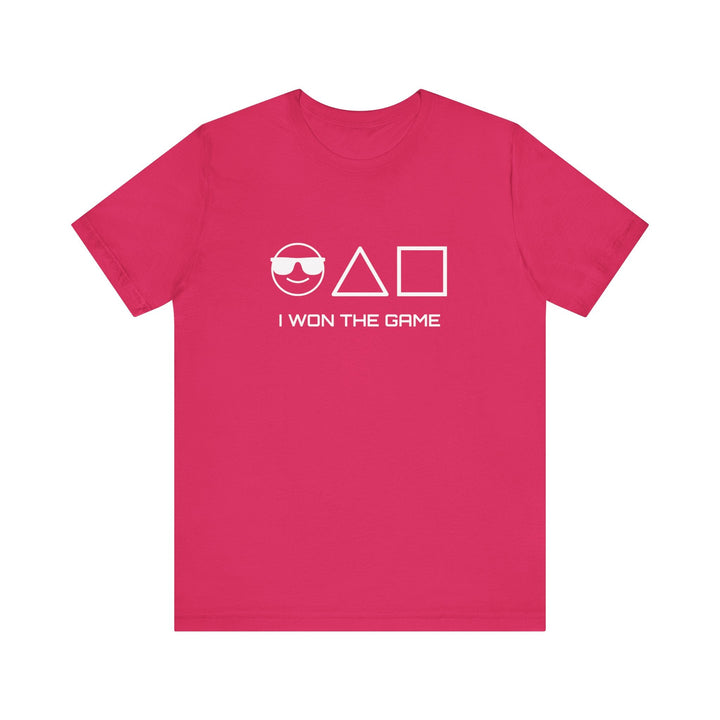 FR - T-shirt - I won the game - MoodElle