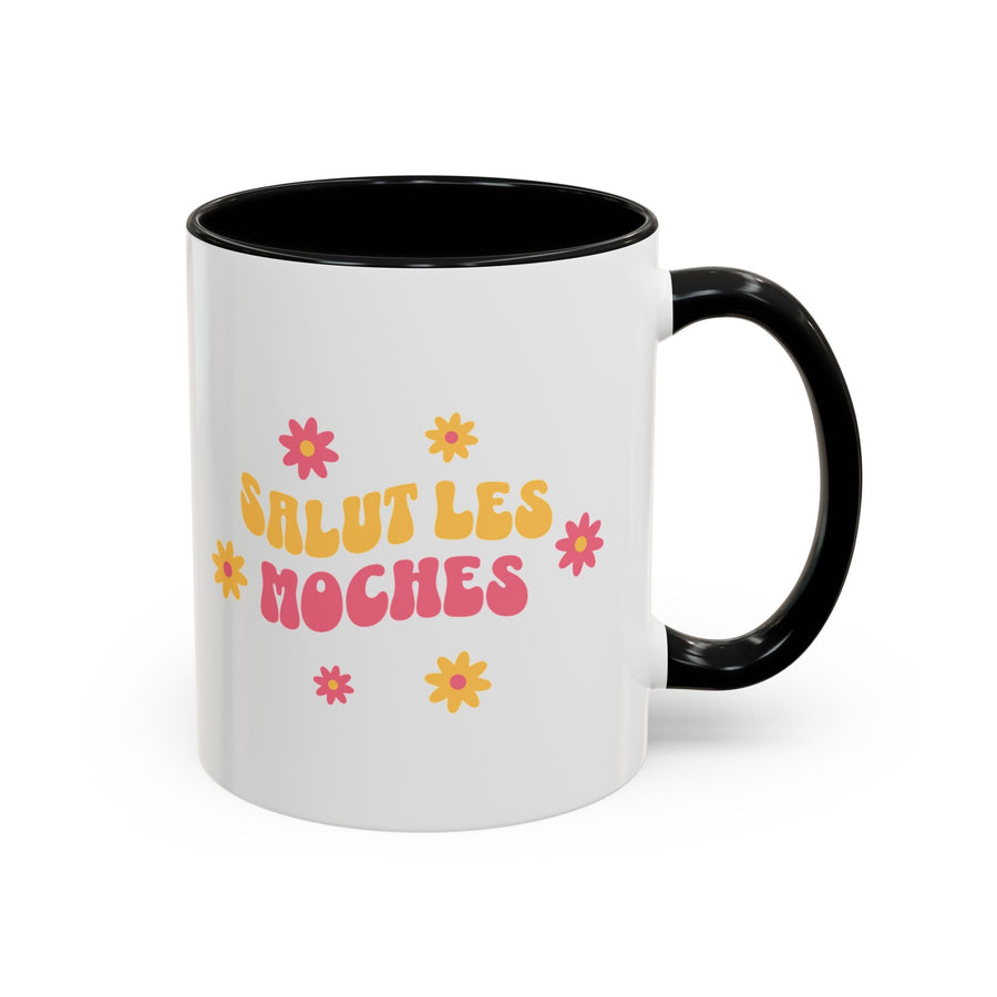 Mug “Salut les moches” – Tasse humour décalé – Cadeau drôle et insolent - MoodElle