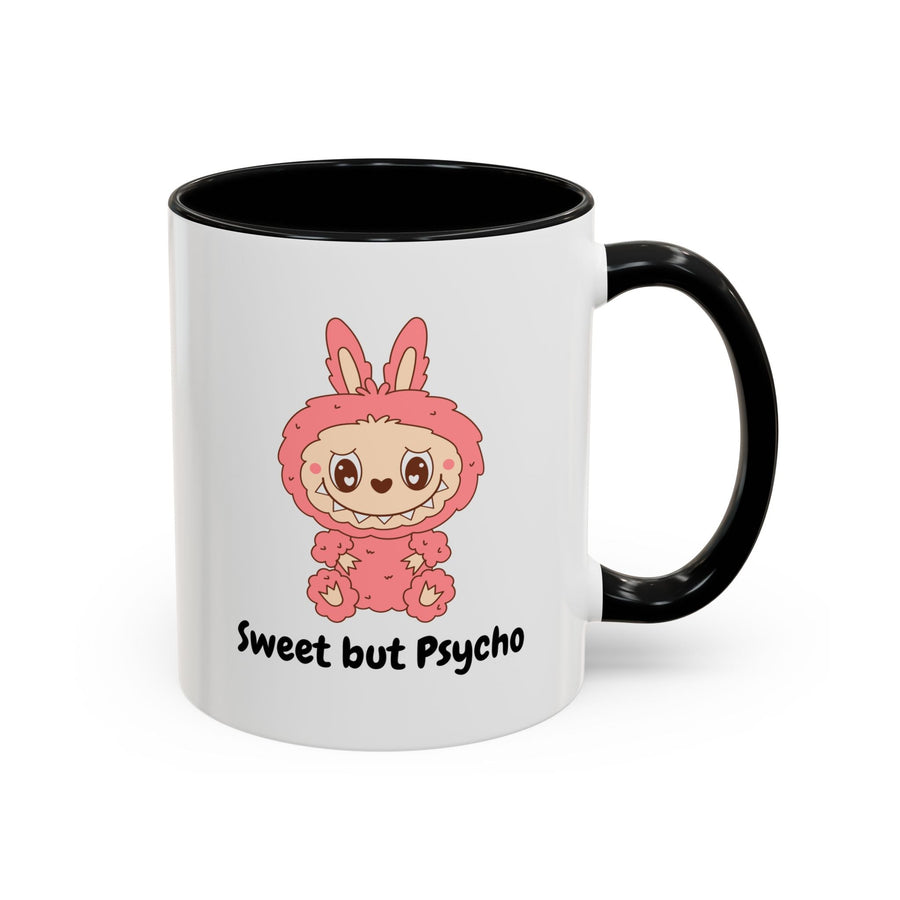 Mug Sweet but Psycho – Tasse Kawaii Drôle – Cadeau Humoristique Original - MoodElle