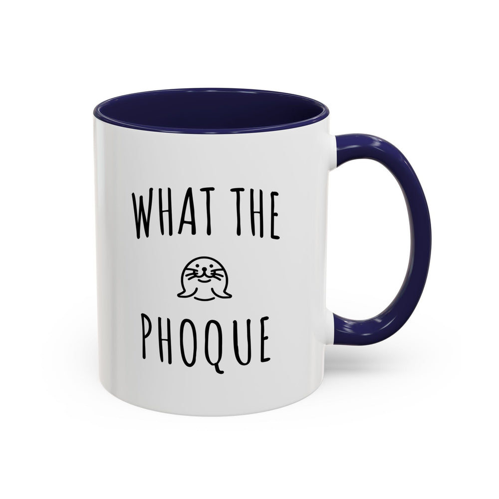 Mug "What The Phoque" – Tasse humour bilingue originale – Cadeau drôle et décalé - MoodElle