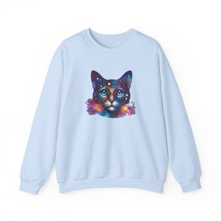 Pull chat galaxie – Sweatshirt unisexe “Space Cat” en molleton doux, impression durable - MoodElle