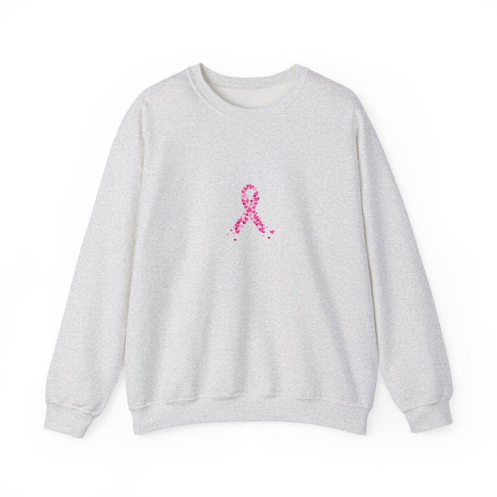 Sweatshirt Ruban Rose – Soutien Octobre Rose | Solidarité cancer du sein - MoodElle
