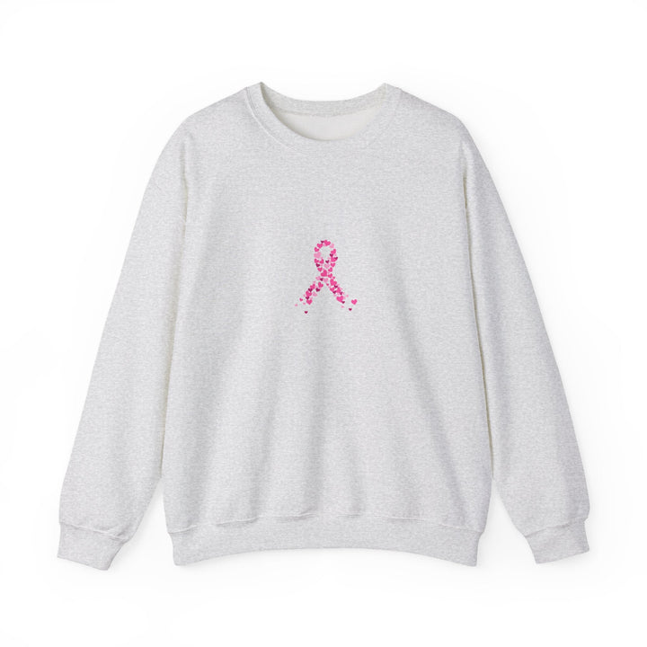 Sweatshirt Ruban Rose – Soutien Octobre Rose | Solidarité cancer du sein - MoodElle
