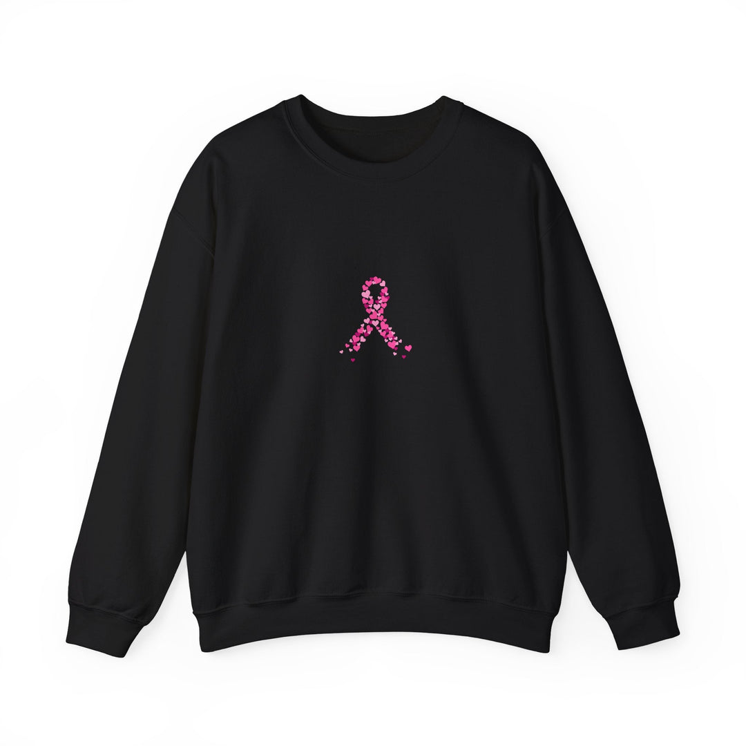 Sweatshirt Ruban Rose – Soutien Octobre Rose | Solidarité cancer du sein - MoodElle