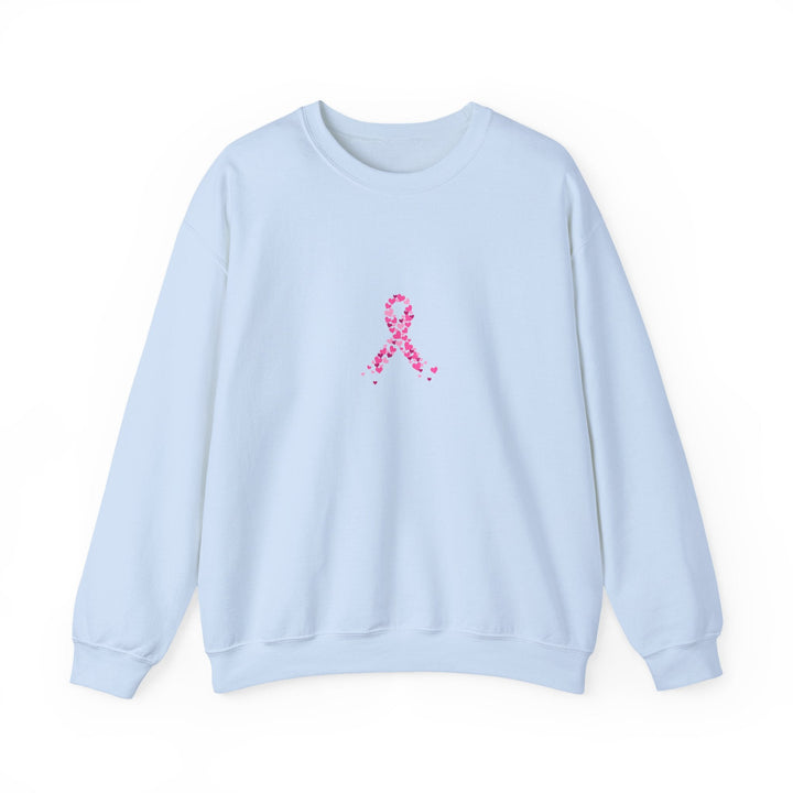 Sweatshirt Ruban Rose – Soutien Octobre Rose | Solidarité cancer du sein - MoodElle
