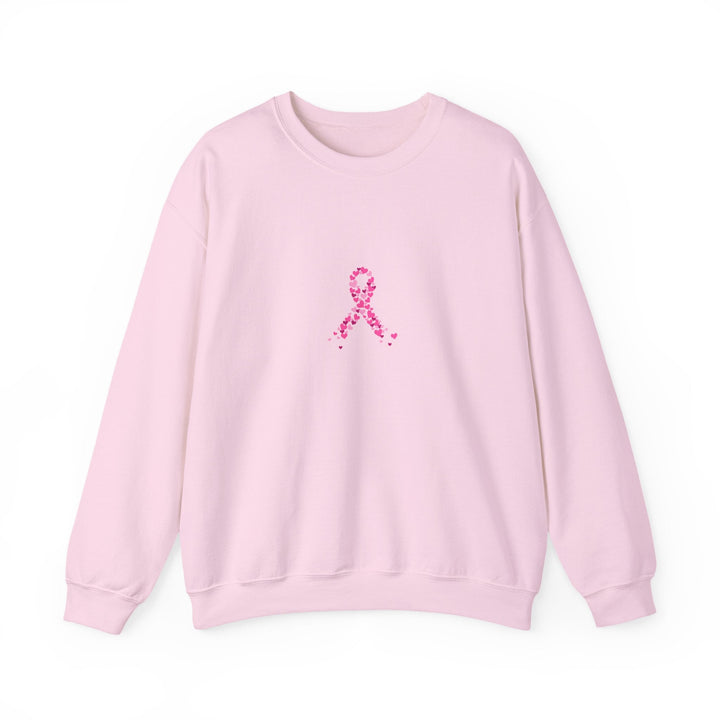 Sweatshirt Ruban Rose – Soutien Octobre Rose | Solidarité cancer du sein - MoodElle