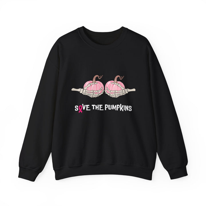 Sweatshirt "Save The Pumpkins" – Soutien Octobre Rose | Solidarité cancer du sein - MoodElle