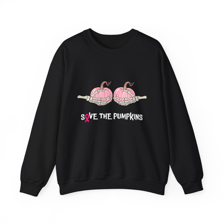 Sweatshirt "Save The Pumpkins" – Soutien Octobre Rose | Solidarité cancer du sein - MoodElle