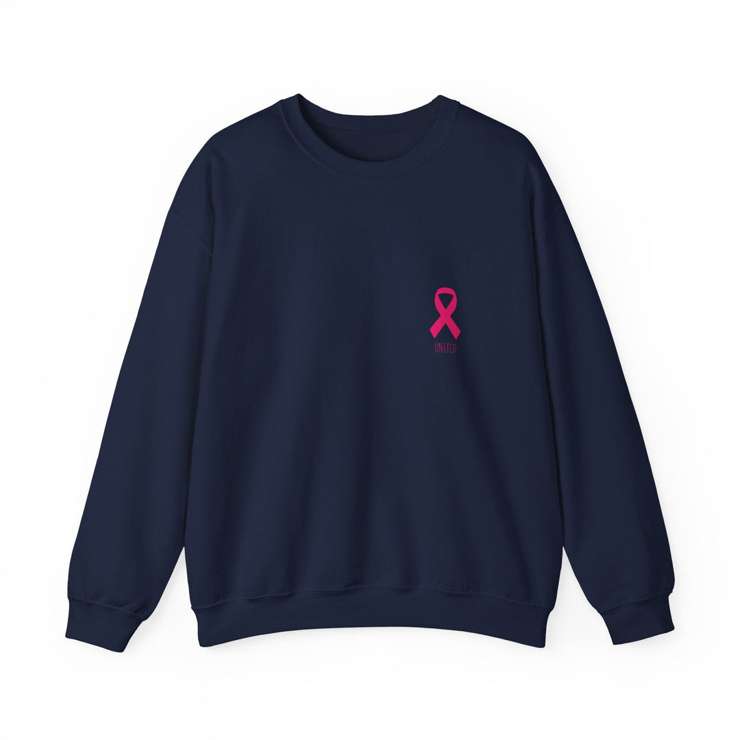 Sweatshirt "UNITED" – Soutien Octobre Rose | Solidarité cancer du sein - MoodElle