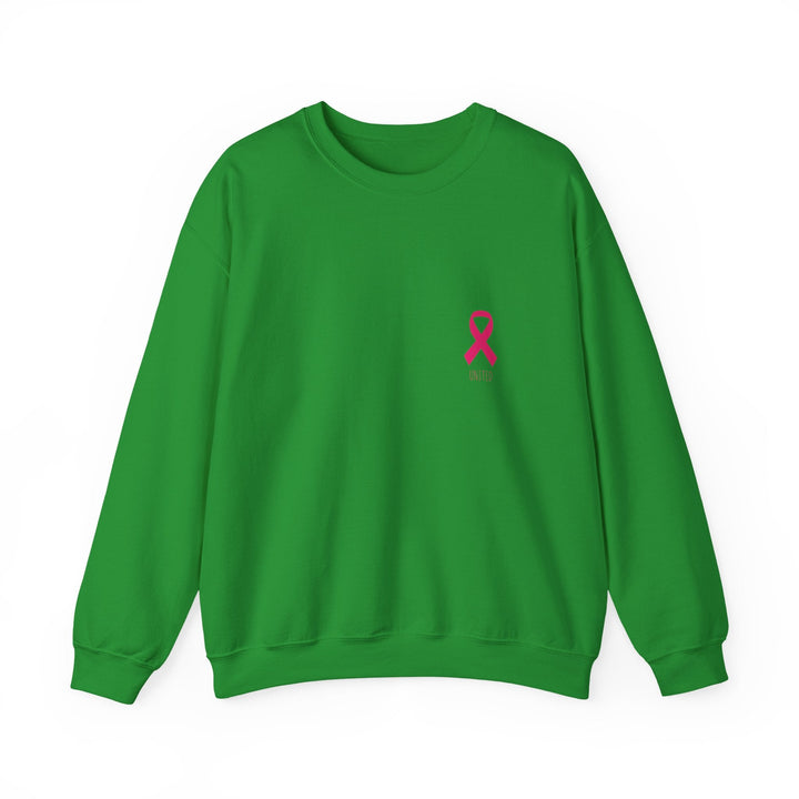 Sweatshirt "UNITED" – Soutien Octobre Rose | Solidarité cancer du sein - MoodElle