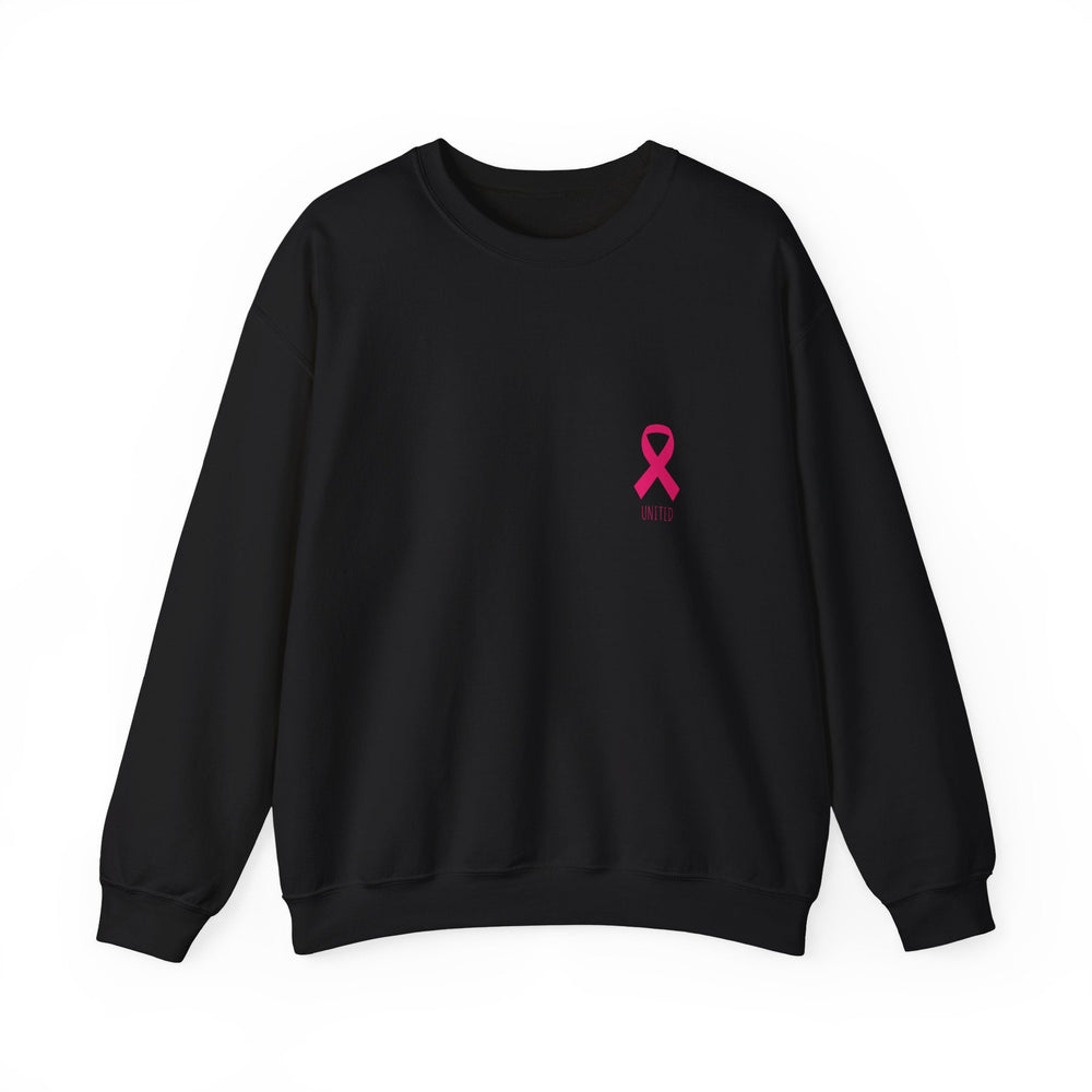 Sweatshirt "UNITED" – Soutien Octobre Rose | Solidarité cancer du sein - MoodElle
