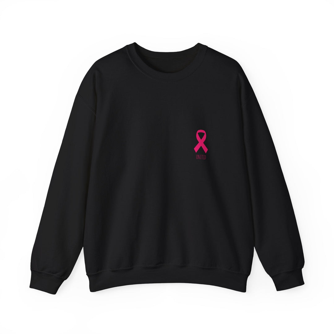 Sweatshirt "UNITED" – Soutien Octobre Rose | Solidarité cancer du sein - MoodElle