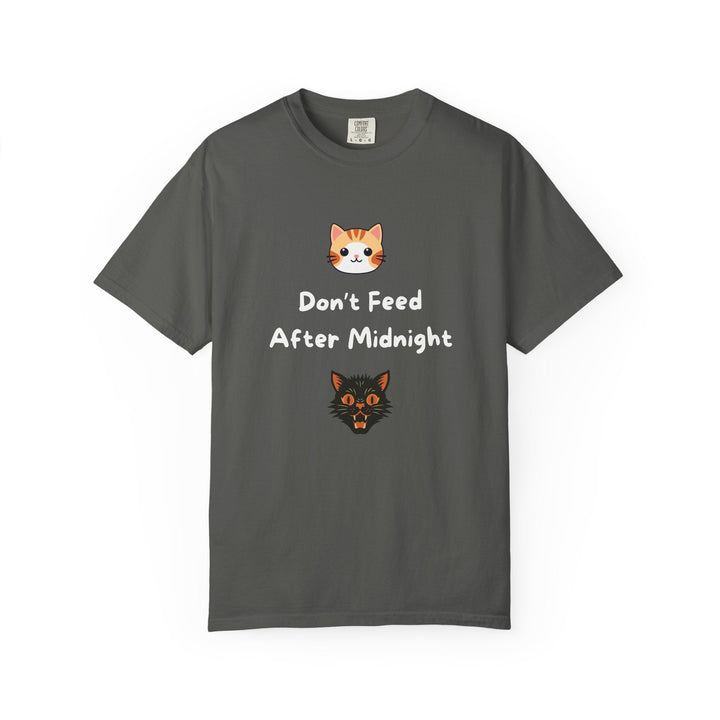 T-shirt "Don’t Feed After Midnight" – Chat kawai - MoodElle