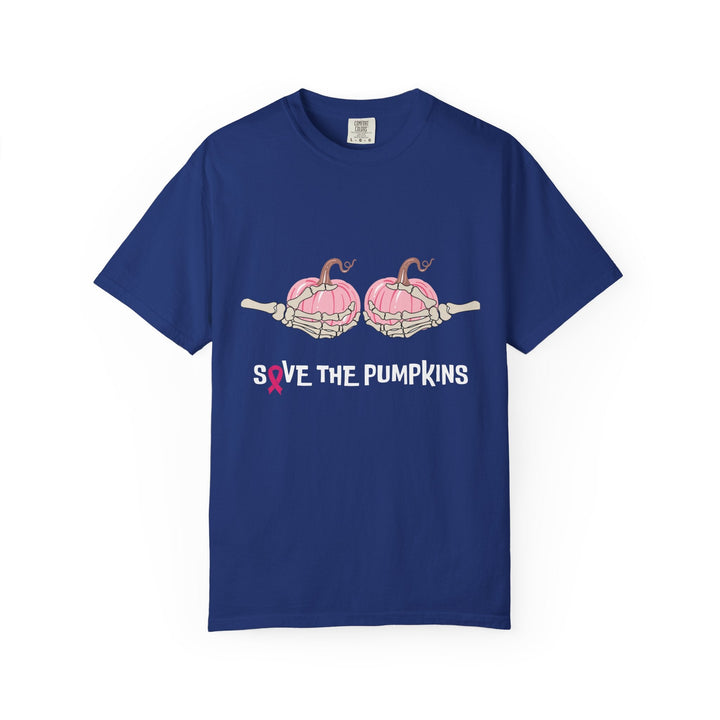 T-shirt Save The Pumpkins – Octobre Rose Humour & Solidarité - MoodElle