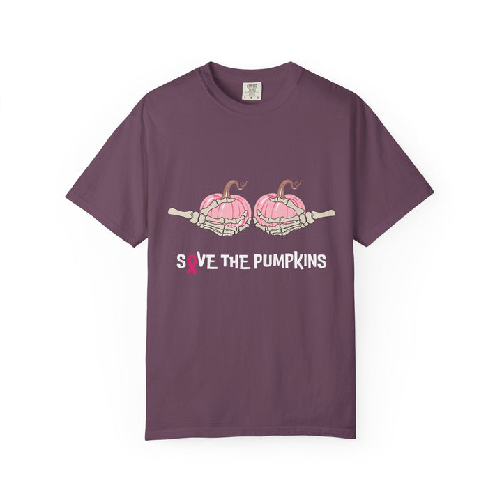 T-shirt Save The Pumpkins – Octobre Rose Humour & Solidarité - MoodElle