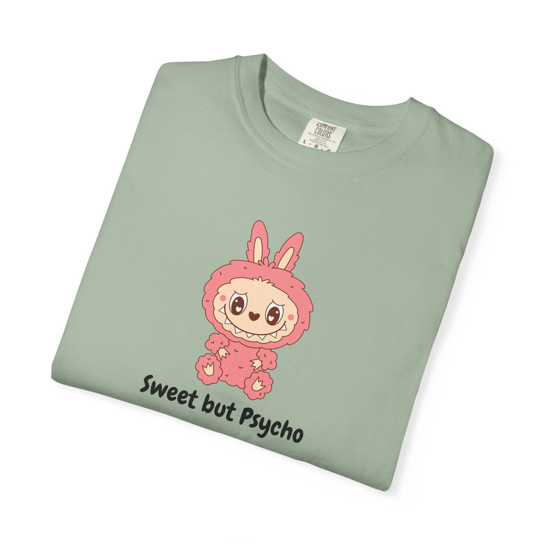 T-shirt Sweet but Psycho – Illustration Kawaii Drôle – Tee - shirt Blanc Unisexe - MoodElle