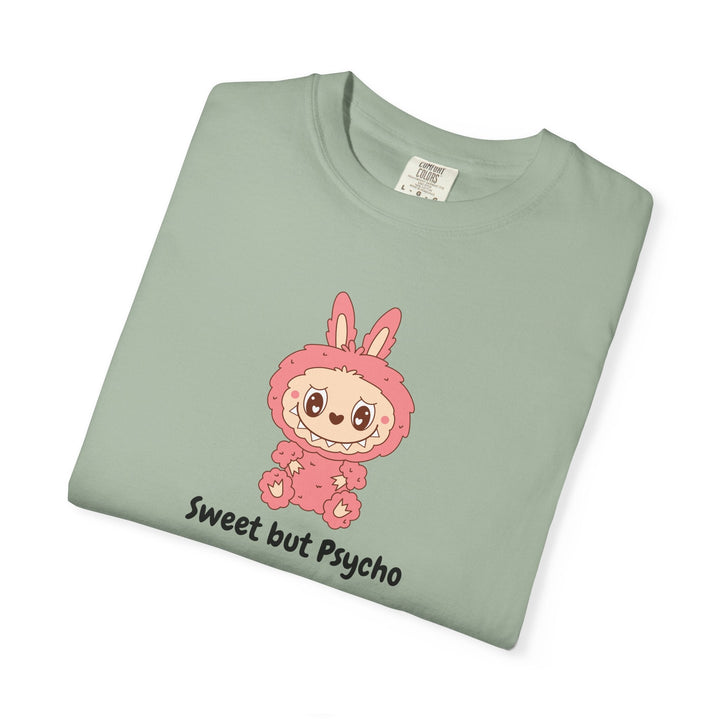 T-shirt Sweet but Psycho – Illustration Kawaii Drôle – Tee - shirt Blanc Unisexe - MoodElle