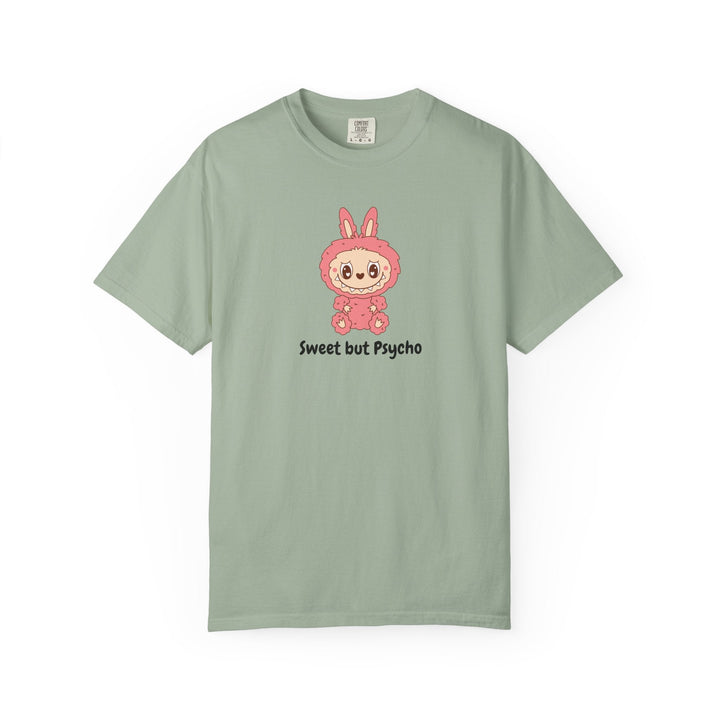 T-shirt Sweet but Psycho – Illustration Kawaii Drôle – Tee - shirt Blanc Unisexe - MoodElle