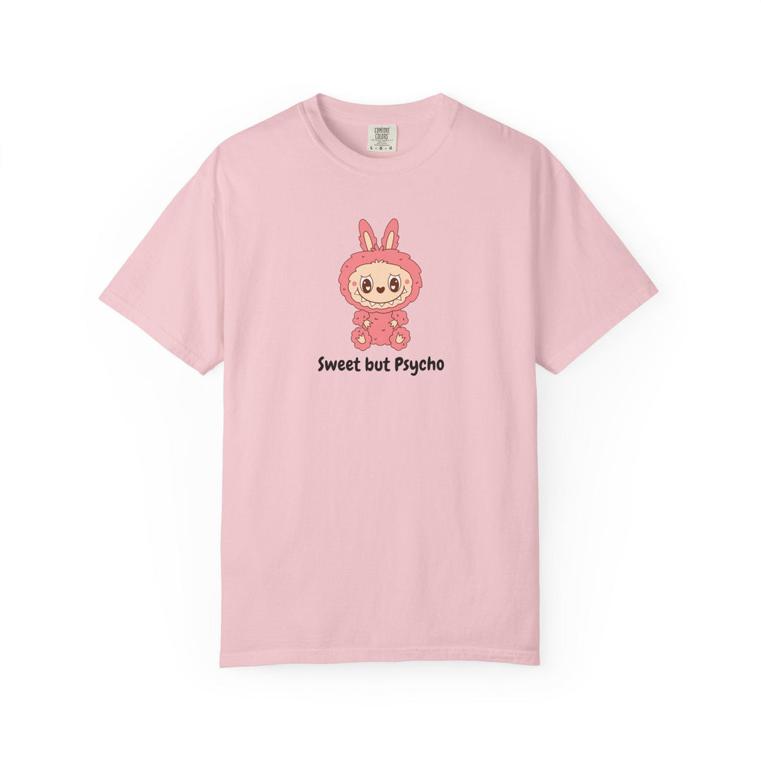 T-shirt Sweet but Psycho – Illustration Kawaii Drôle – Tee - shirt Blanc Unisexe - MoodElle