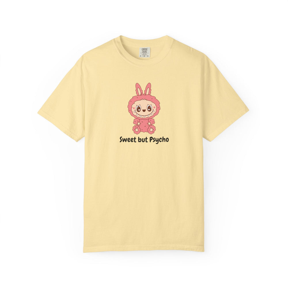 T-shirt Sweet but Psycho – Illustration Kawaii Drôle – Tee - shirt Blanc Unisexe - MoodElle