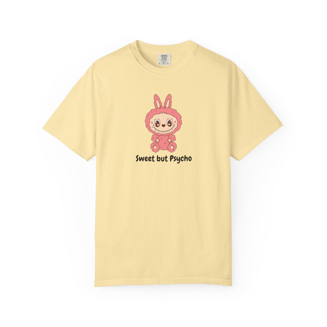 T-shirt Sweet but Psycho – Illustration Kawaii Drôle – Tee - shirt Blanc Unisexe - MoodElle