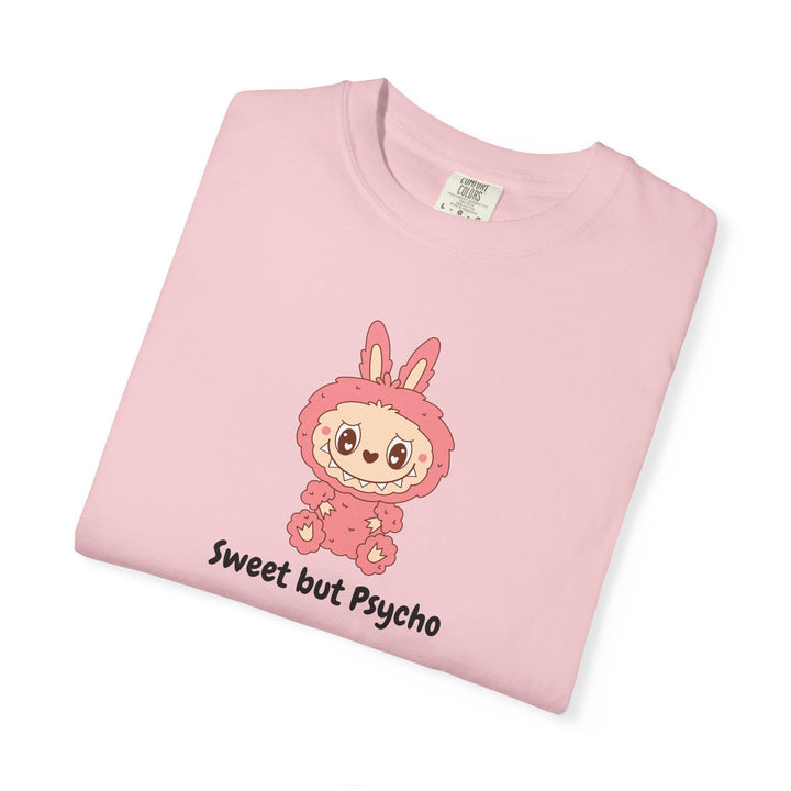 T-shirt Sweet but Psycho – Illustration Kawaii Drôle – Tee - shirt Blanc Unisexe - MoodElle