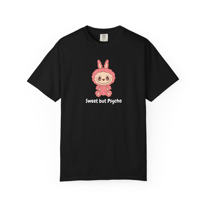 T-shirt Sweet but Psycho – Illustration Kawaii Drôle – Tee - shirt Blanc Unisexe - MoodElle
