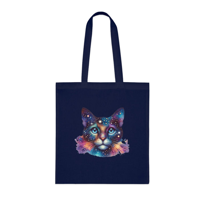 Tote bag chat galaxie – Sac coton “Space Cat” réutilisable – Cabas écolo cadeau amoureux des chats - MoodElle