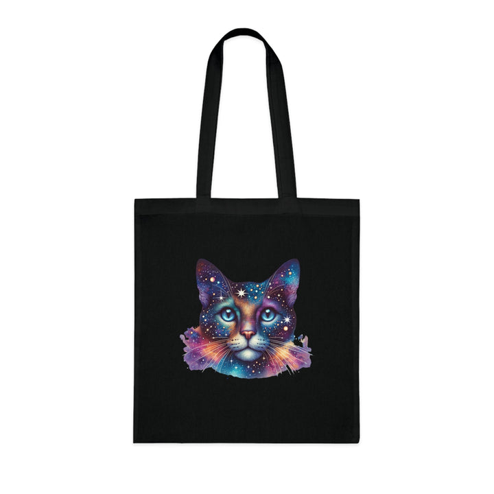 Tote bag chat galaxie – Sac coton “Space Cat” réutilisable – Cabas écolo cadeau amoureux des chats - MoodElle