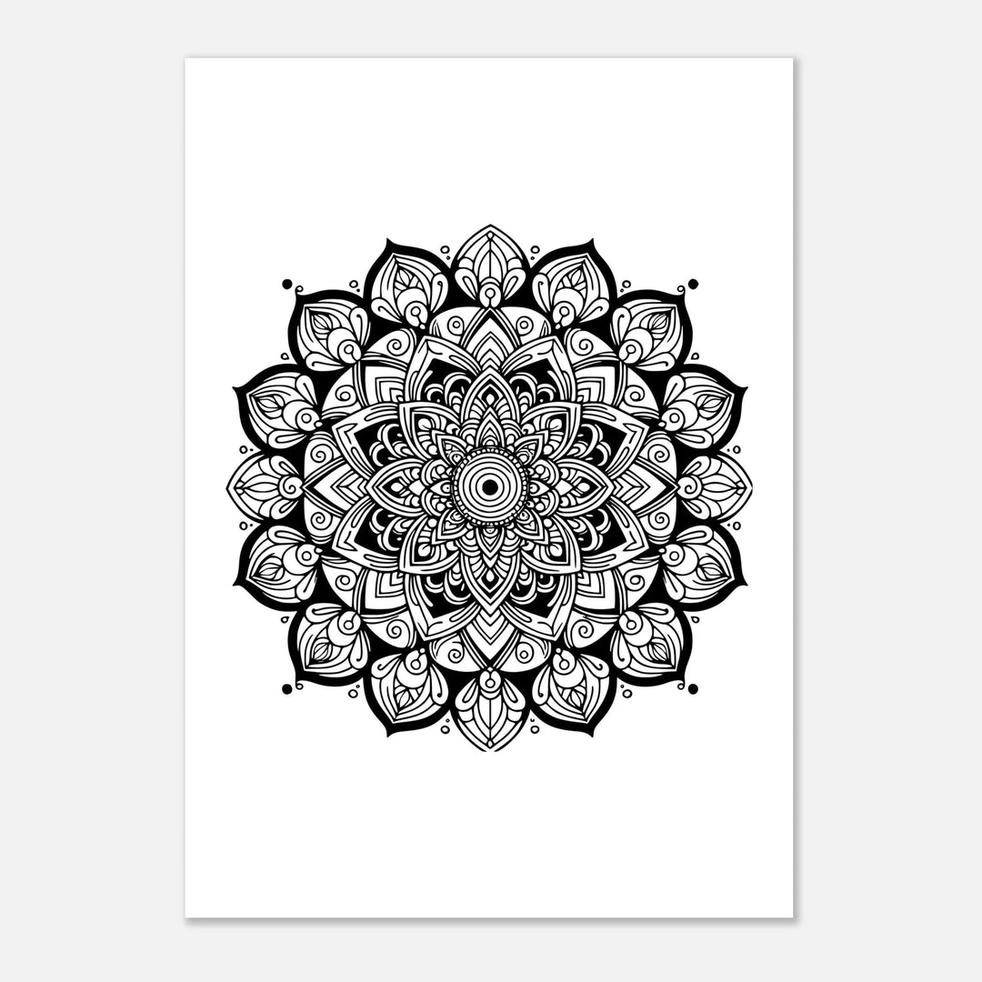 Abstrait floral | Mandala - MoodElle