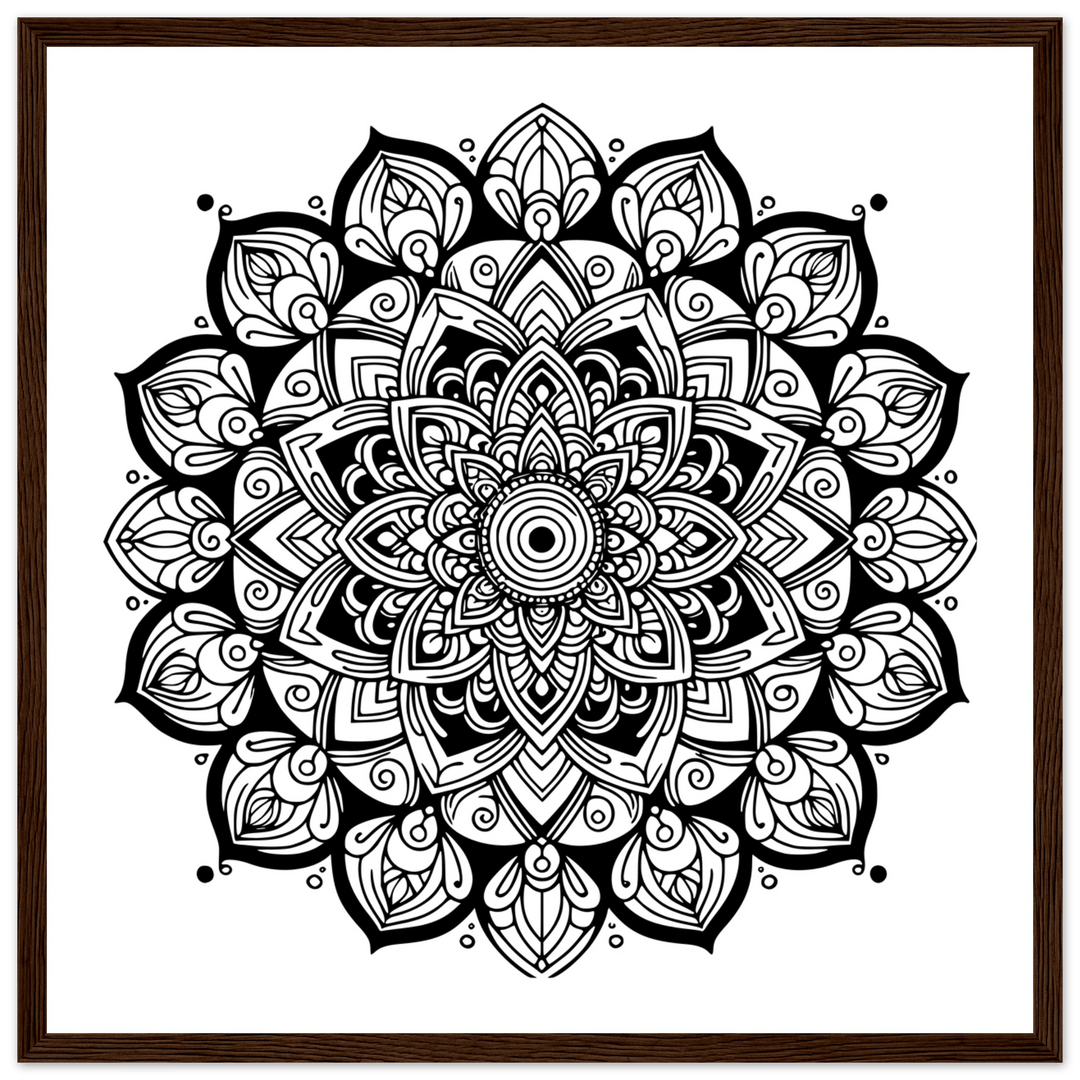 Abstrait floral | Mandala - MoodElle