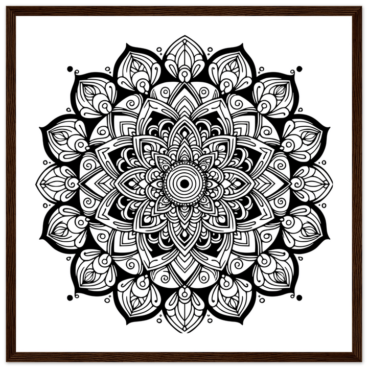 Abstrait floral | Mandala - MoodElle