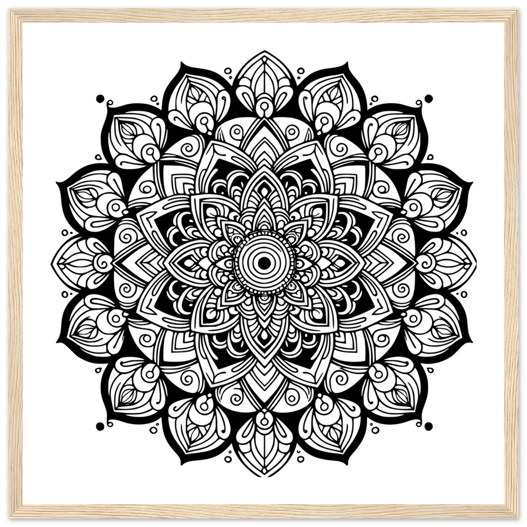 Abstrait floral | Mandala - MoodElle