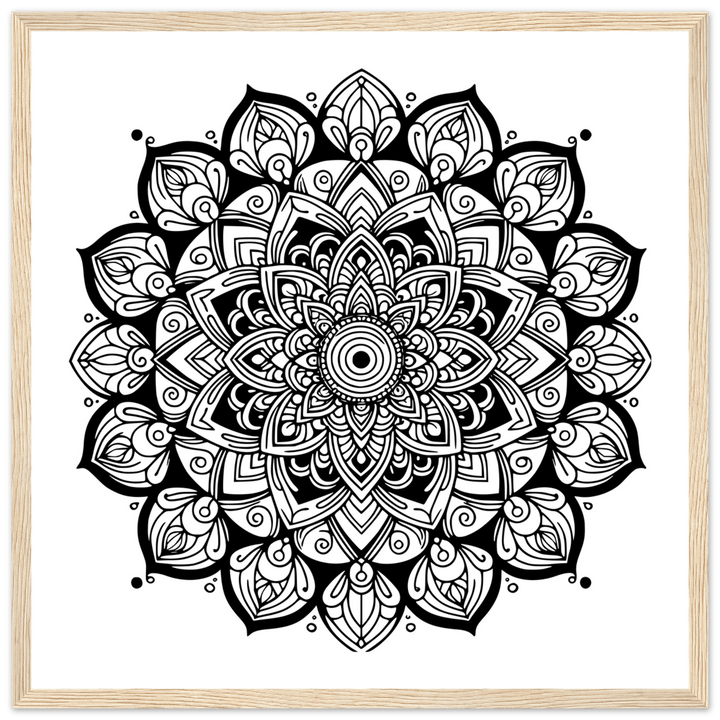 Abstrait floral | Mandala - MoodElle