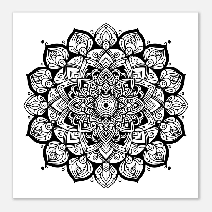 Abstrait floral | Mandala - MoodElle